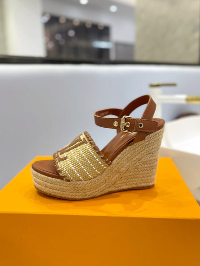Louis Vuitton Starboard Wedge Sandals