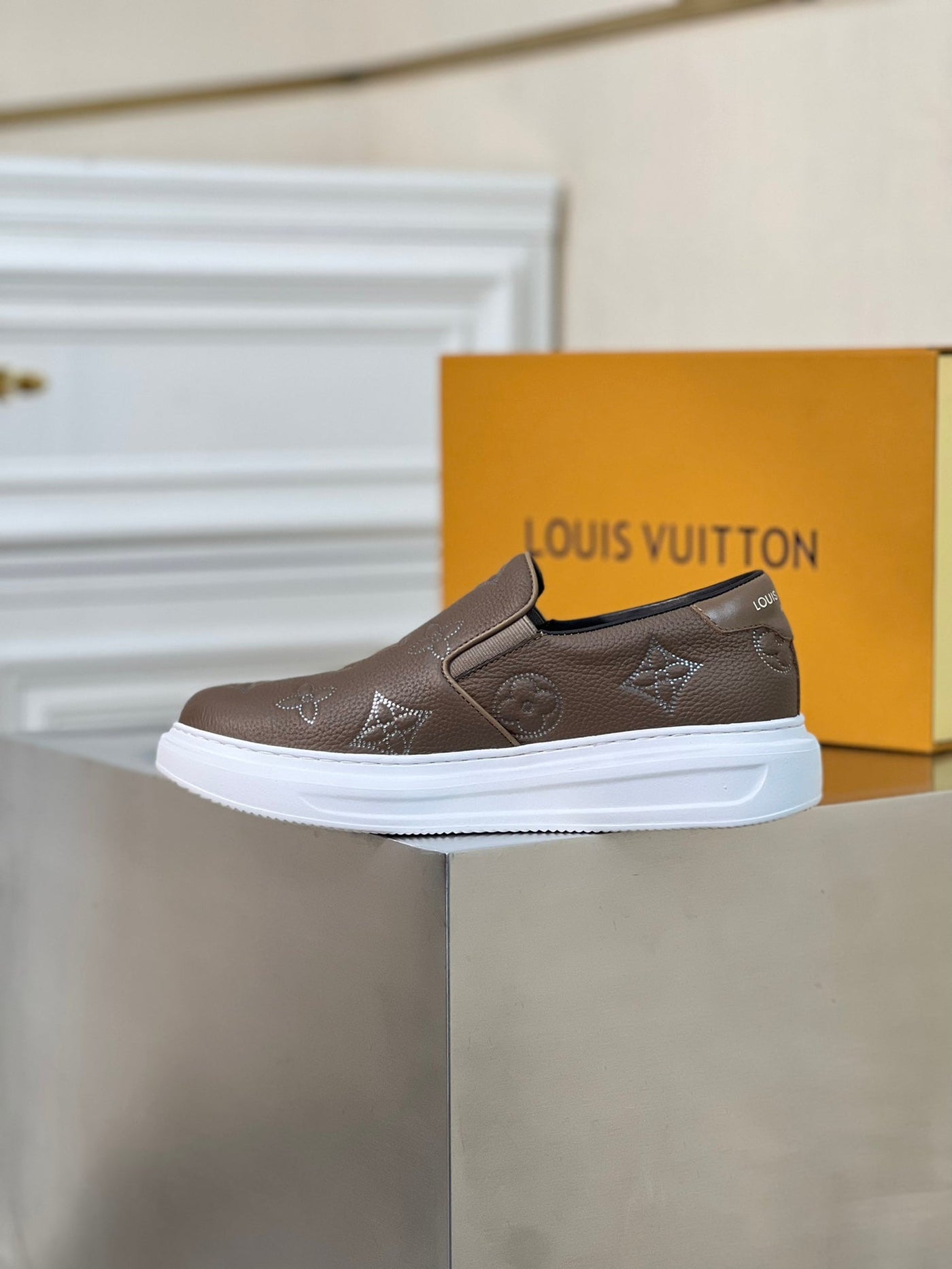 Louis Vuitton Beverly Hill Slip On Sneakers