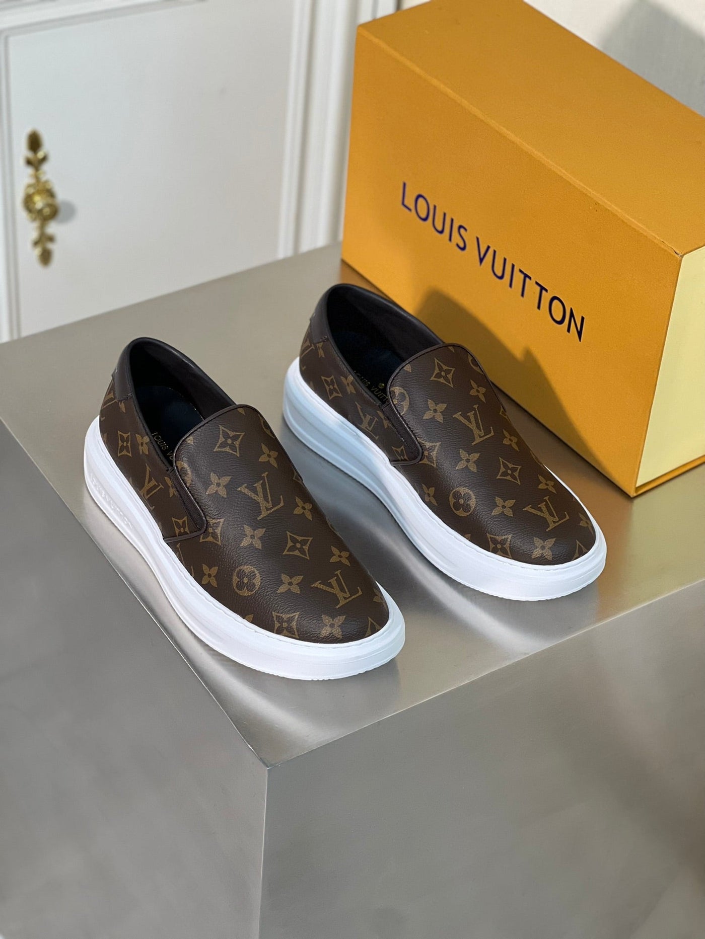 Louis Vuitton Beverly Hill Slip On Sneakers