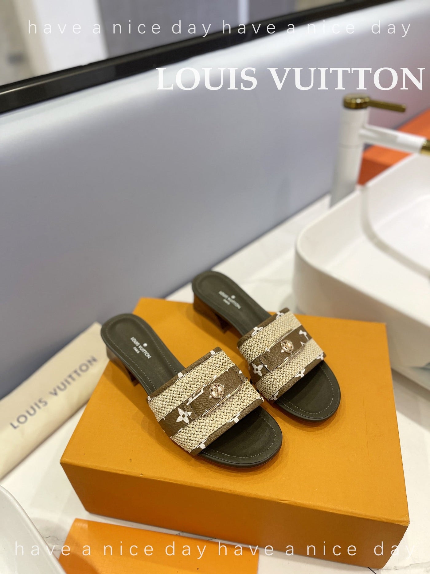 Louis Vuitton Lock it Mule