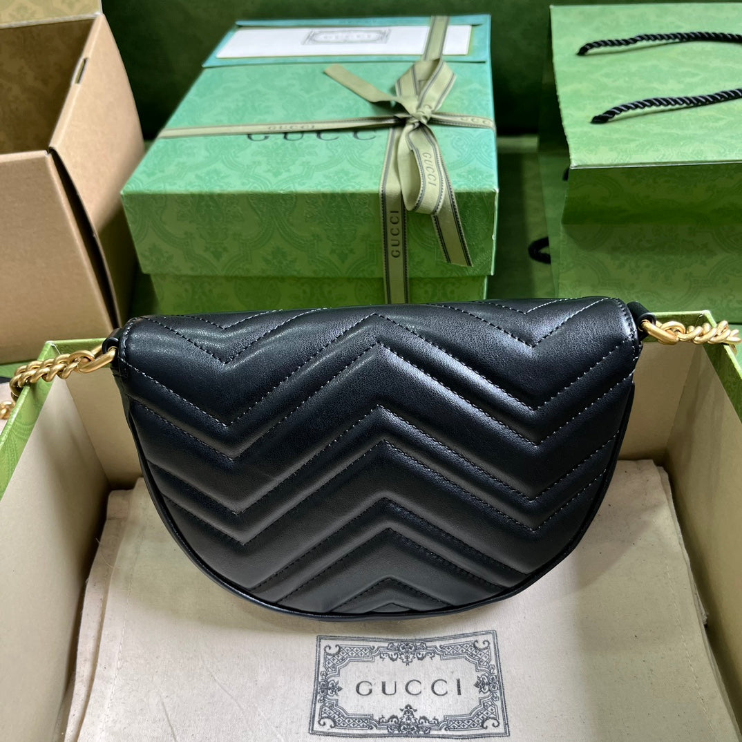 Gucci Marmont Matelasse Chain Mini Bag