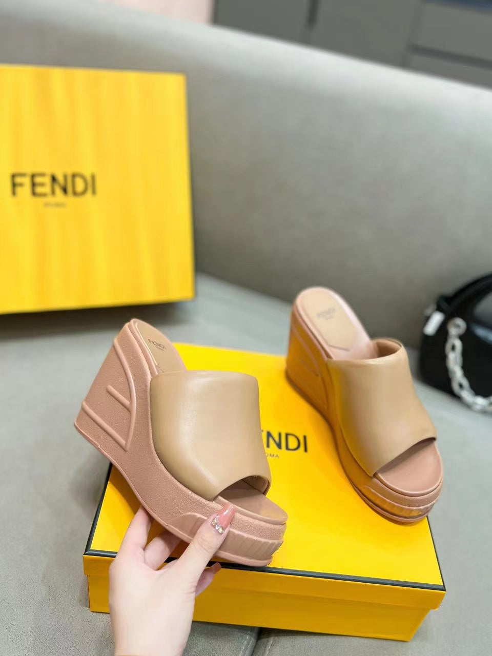 Fendi Fashion Show Slides