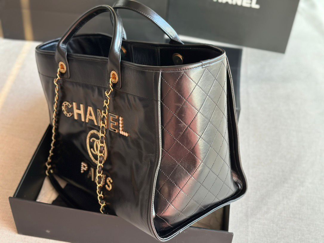 Chanel Medium Deauville Tote Bag