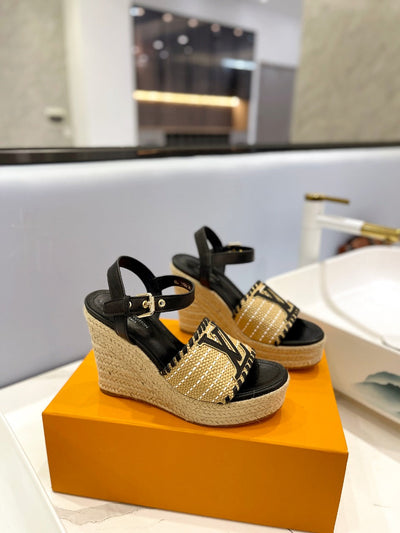 Louis Vuitton Starboard Wedge Sandals