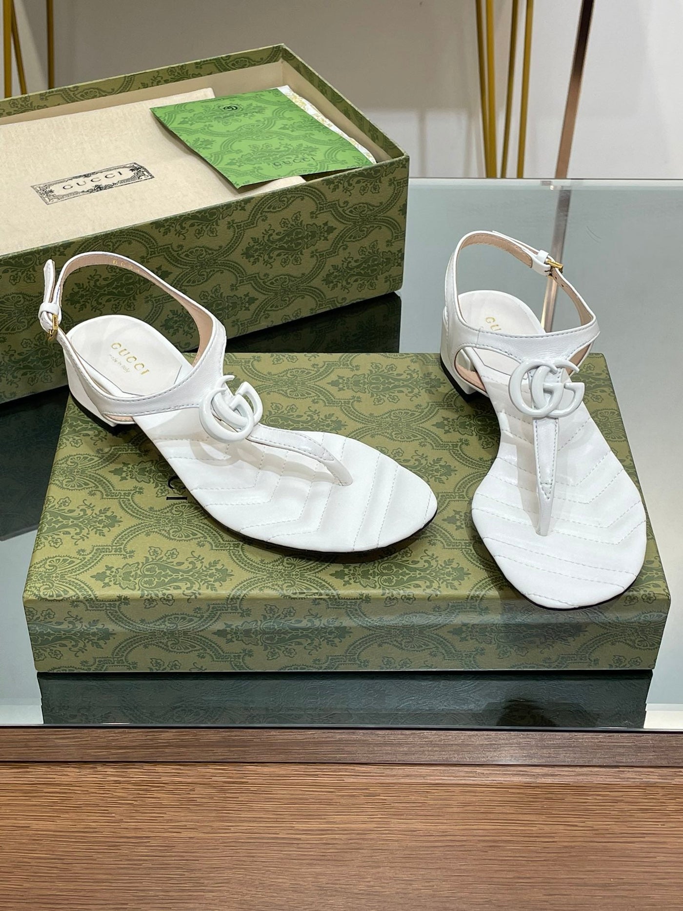 Gucci Double G  Sandals