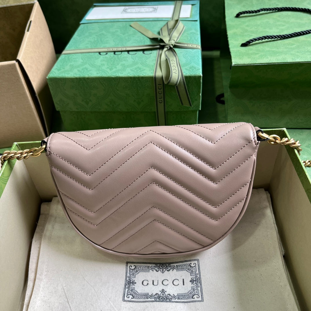 Gucci Marmont Matelasse Chain Mini Bag