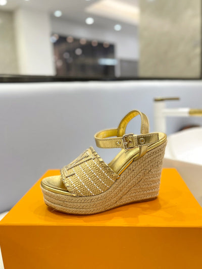 Louis Vuitton Starboard Wedge Sandals