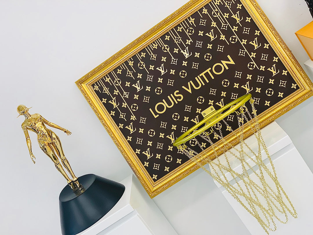 Louis Vuitton Custom Basketball Hoop Home Decor