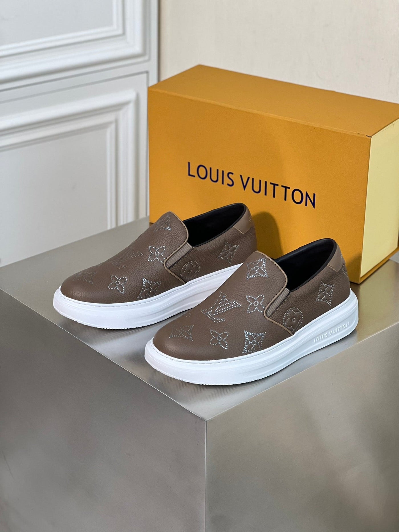 Louis Vuitton Beverly Hill Slip On Sneakers