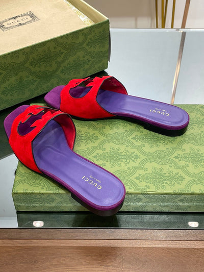 Gucci  Interlocking G Cut Out  Sandal