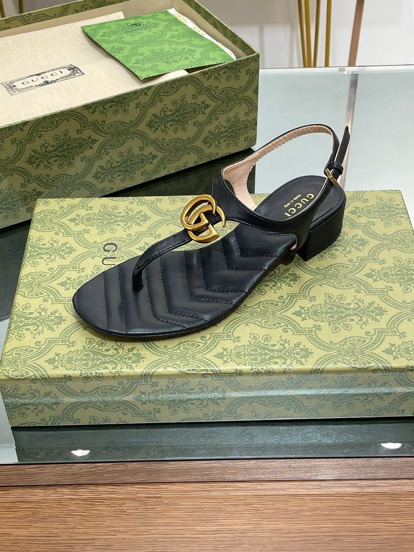Gucci Double G  Sandals