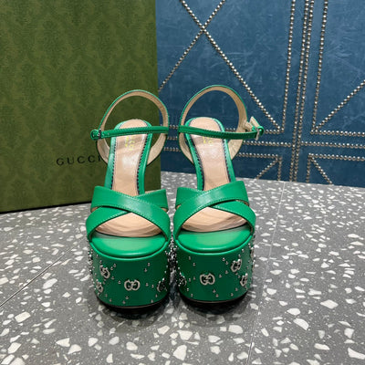 Gucci Interlocking G  Studs Sandal