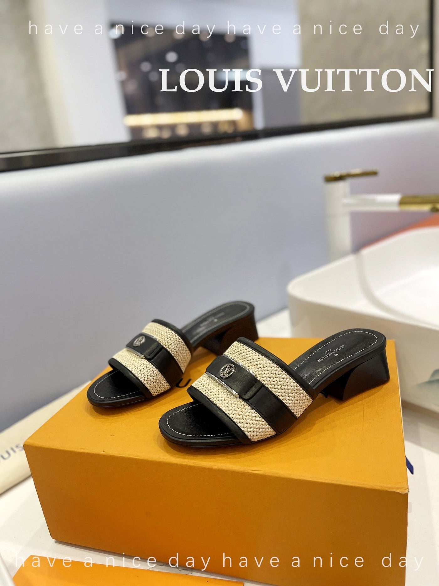 Louis Vuitton Lock it Mule