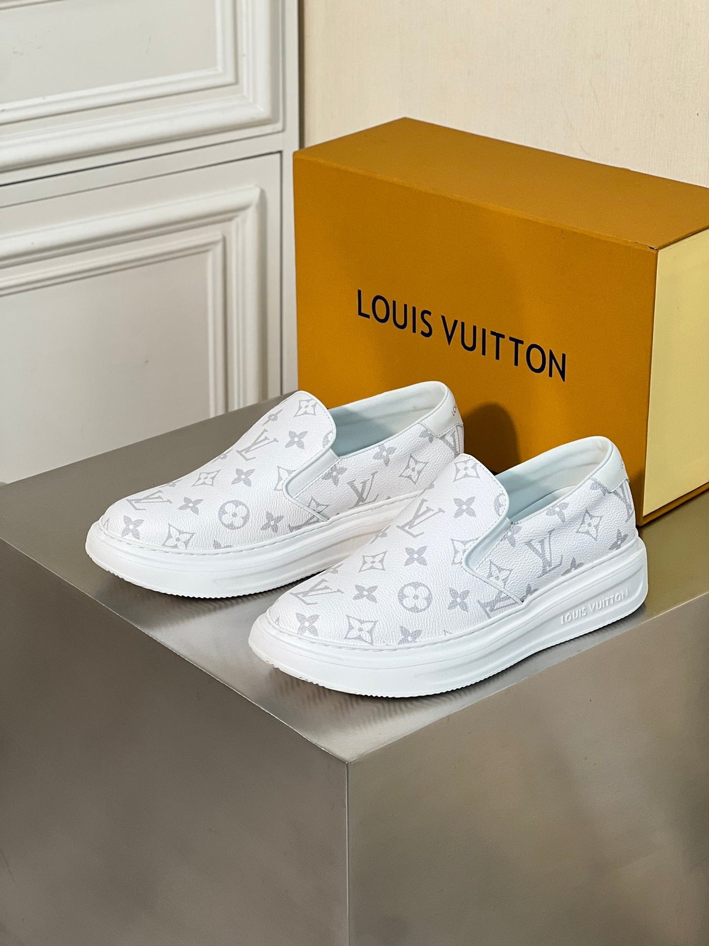 Louis Vuitton Beverly Hill Slip On Sneakers