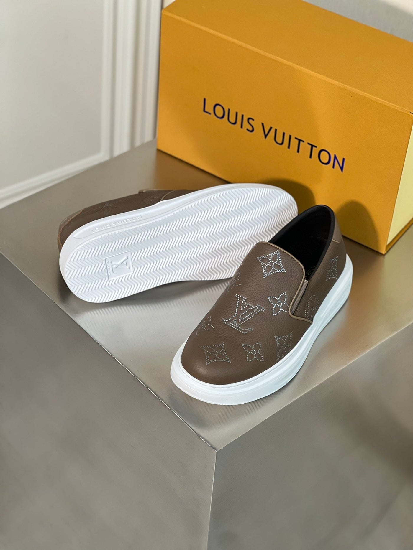 Louis Vuitton Beverly Hill Slip On Sneakers