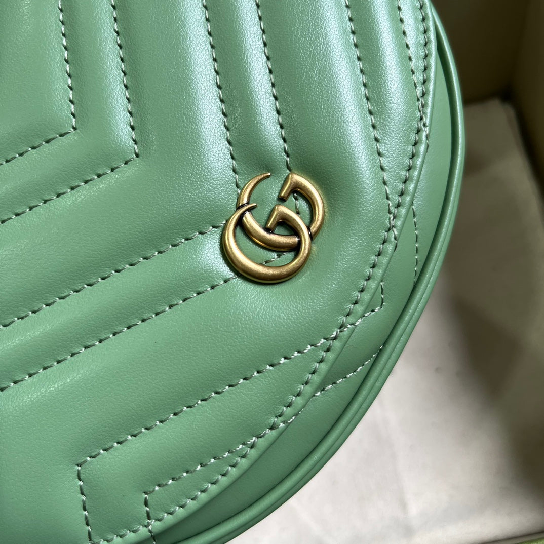 Gucci Marmont Matelasse Chain Mini Bag