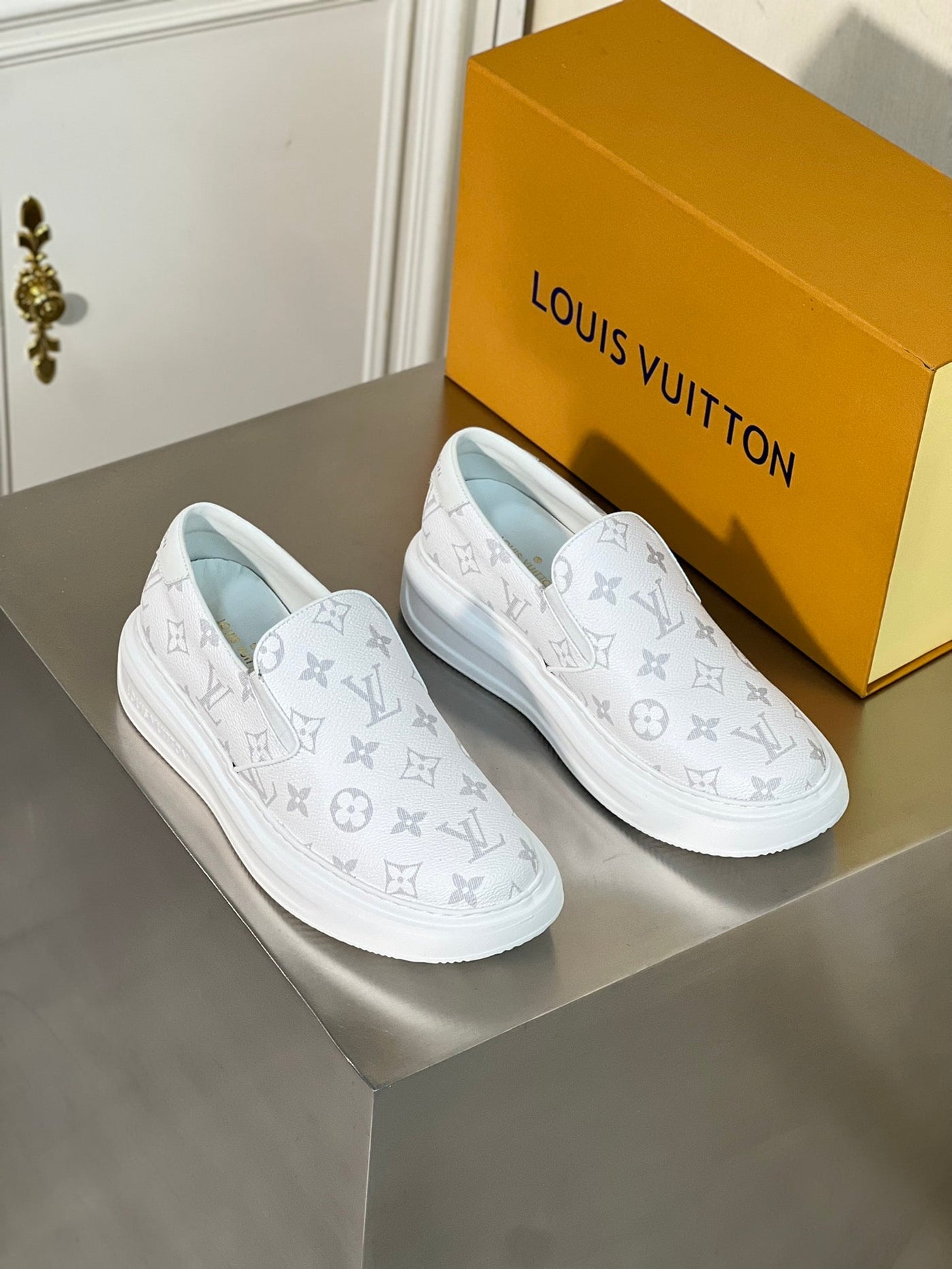 Louis Vuitton Beverly Hill Slip On Sneakers