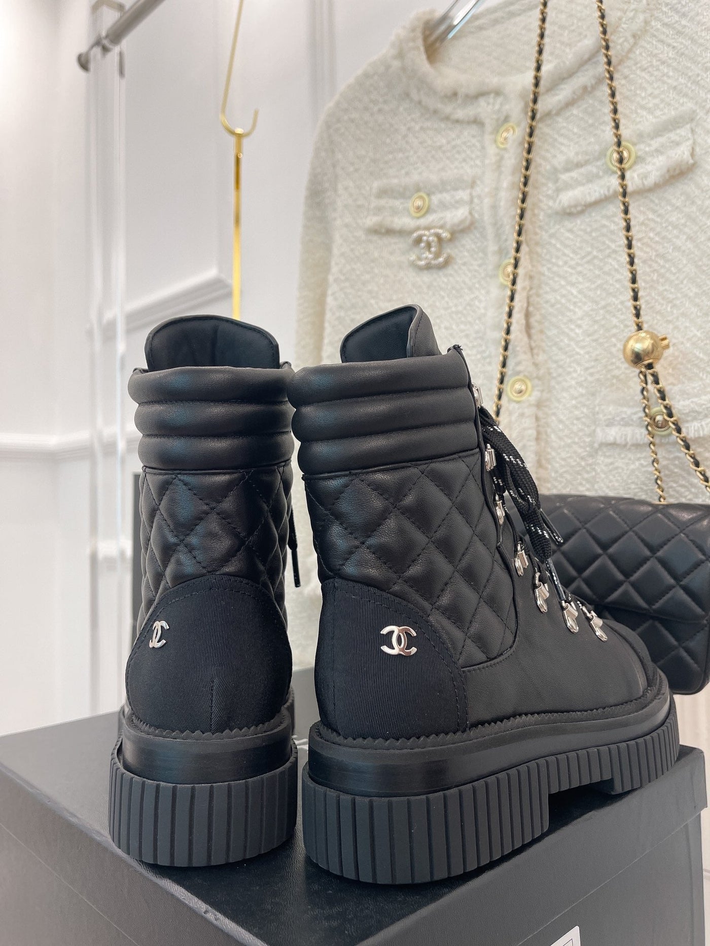 Chanel Ankle  Boots