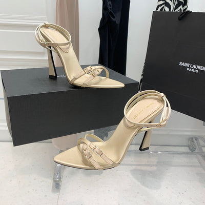 YSL LILA SANDALS