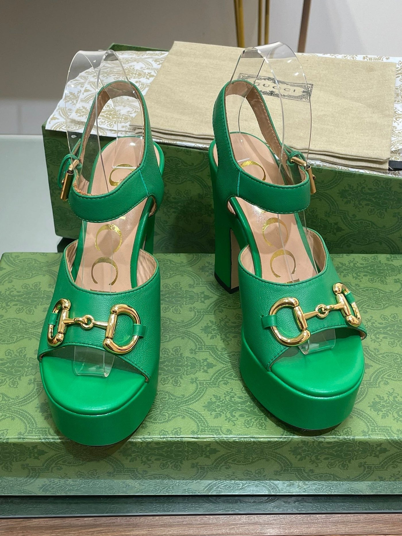 Gucci Platform Sandal With Horsebit