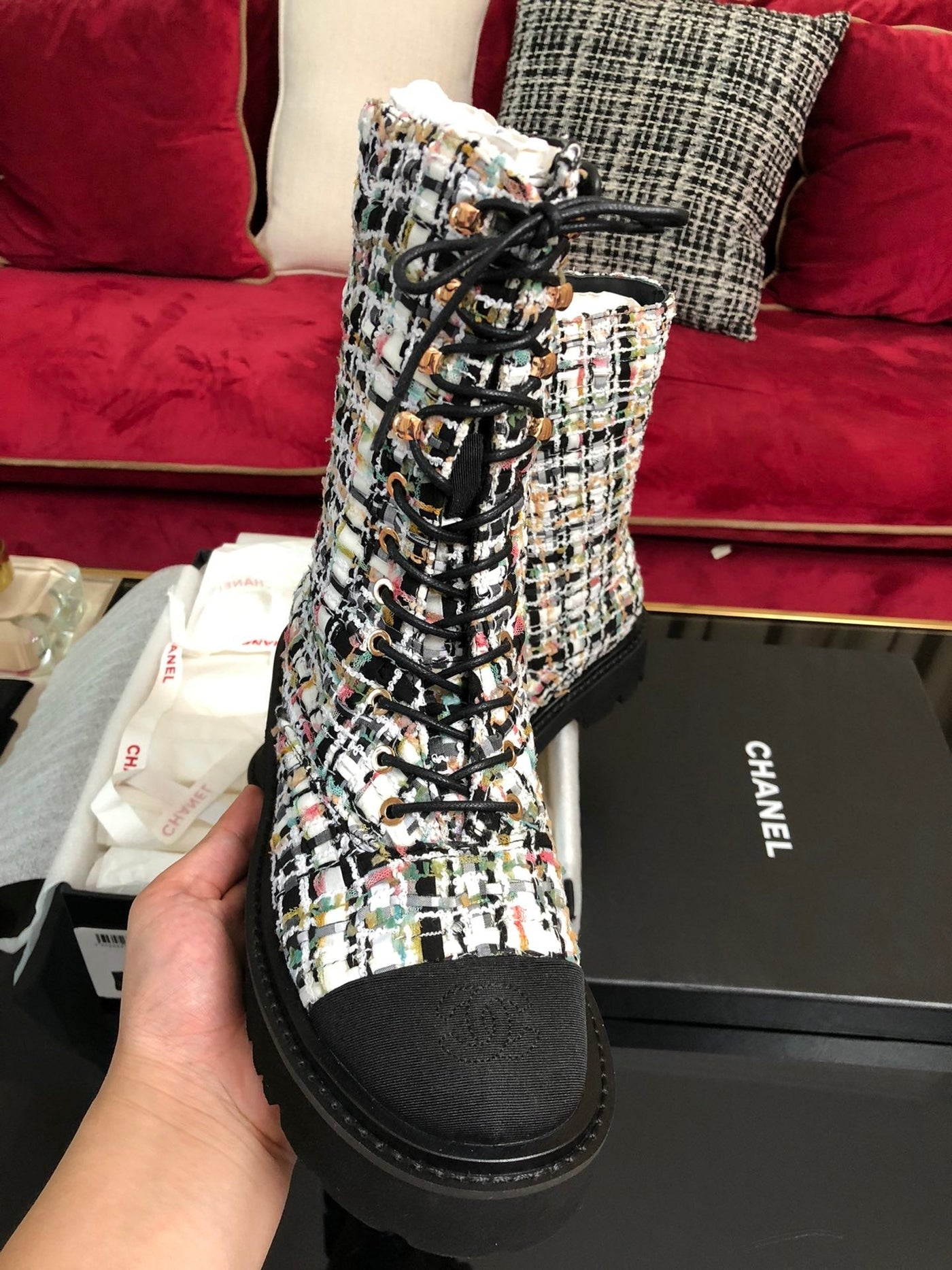 Chanel Ankle Boots