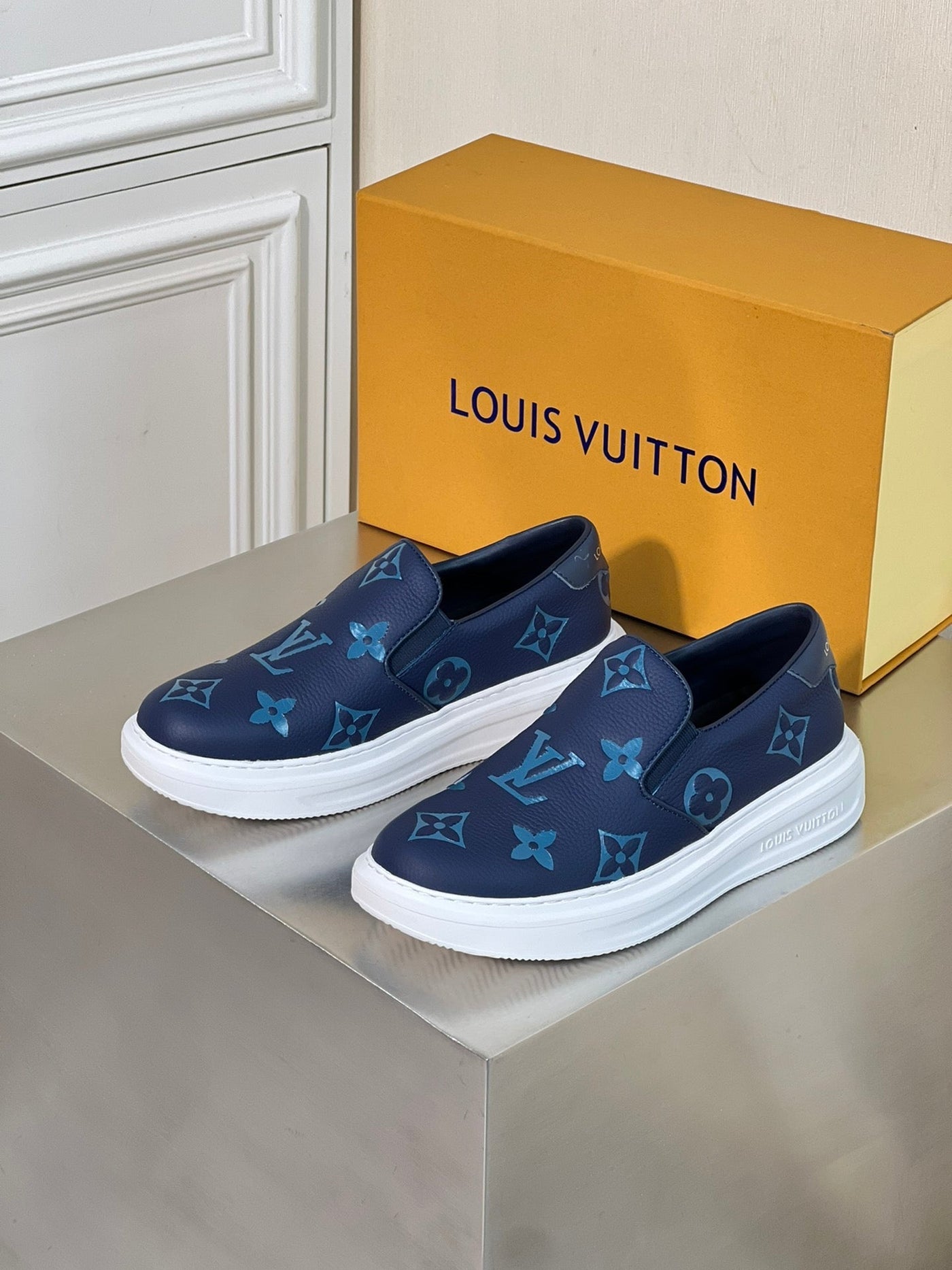 Louis Vuitton Beverly Hill Slip On Sneakers