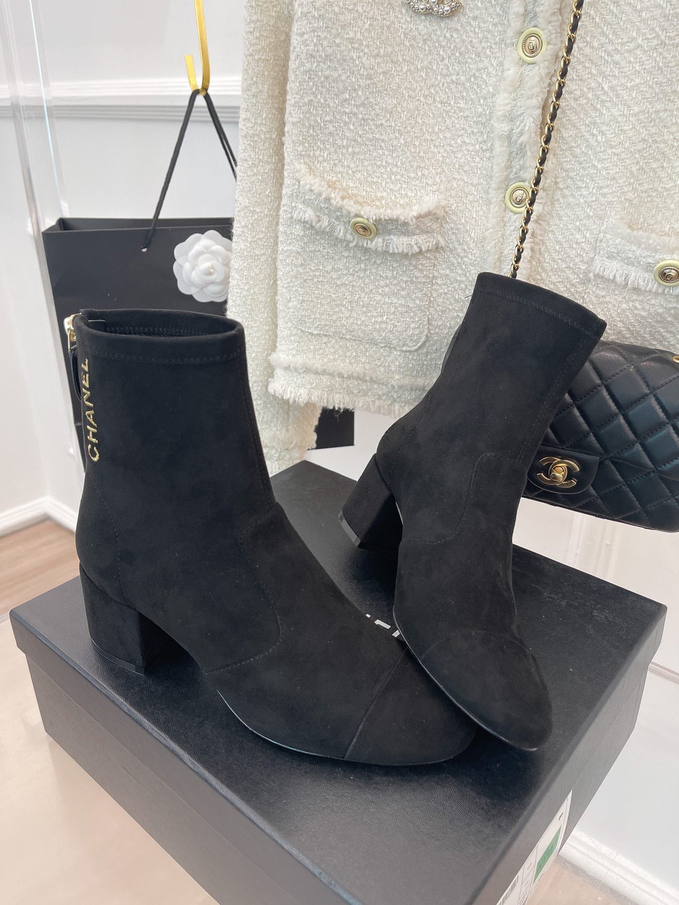 Chanel Ankle  Boots