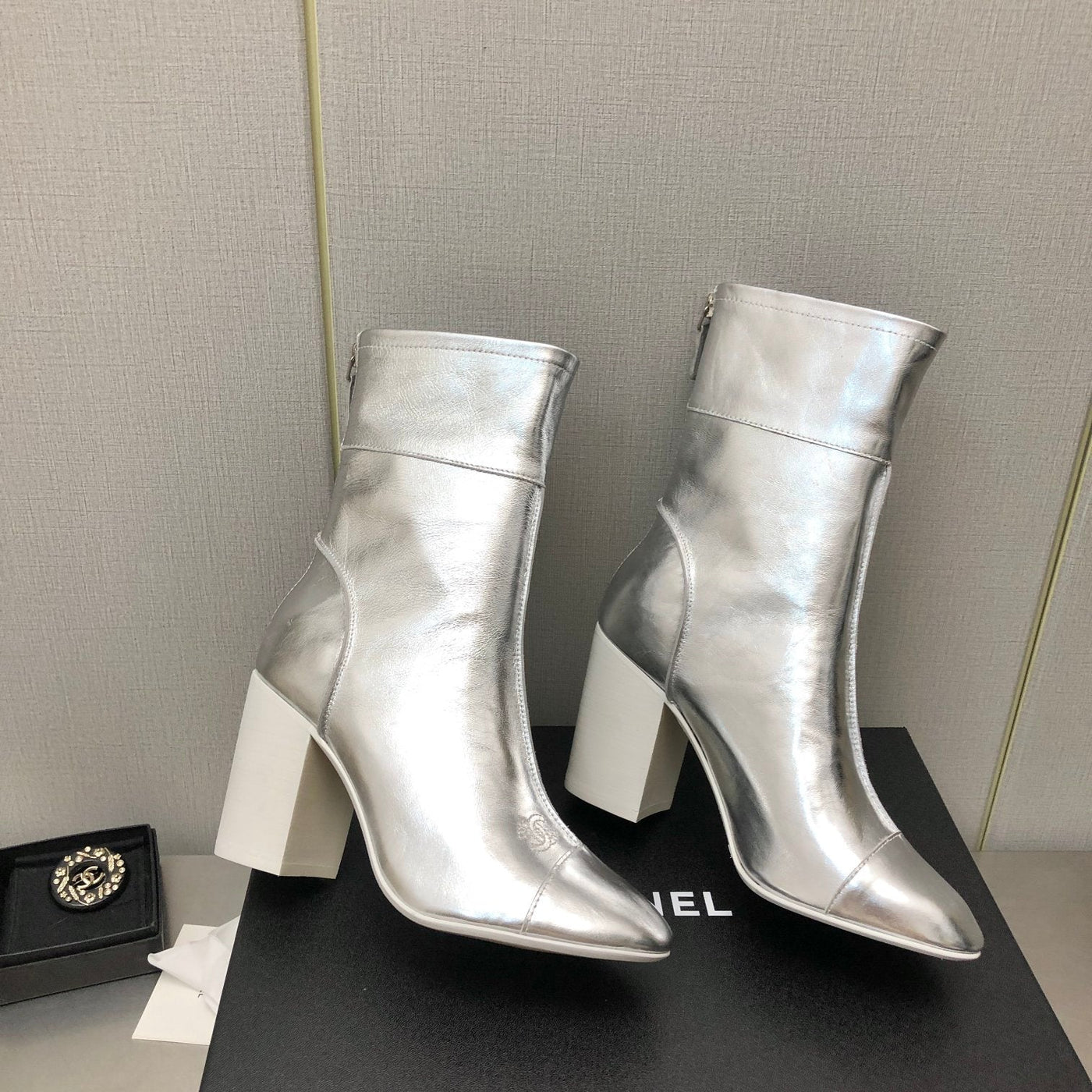 Chanel Ankle Boots