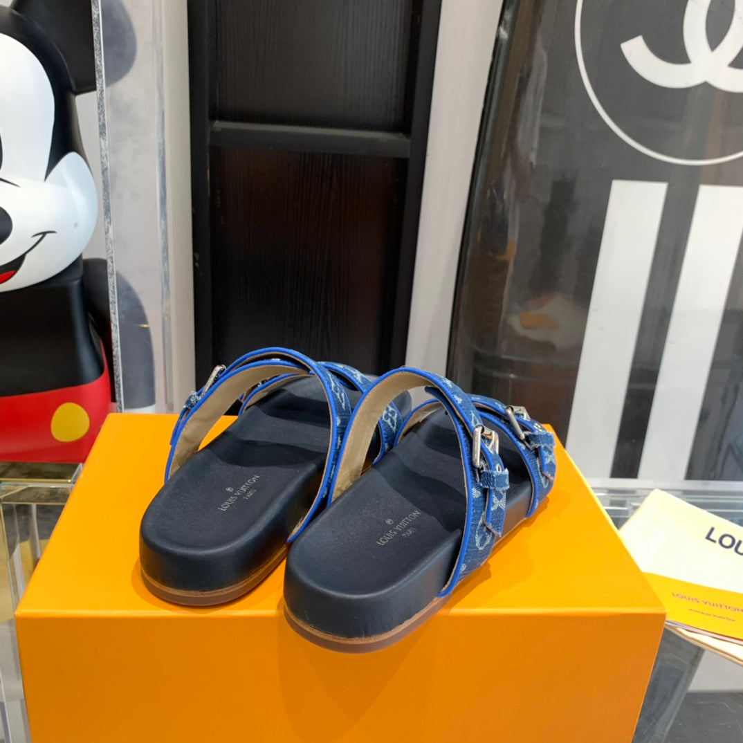 Louis Vuitton Bom Dia Flat Mule