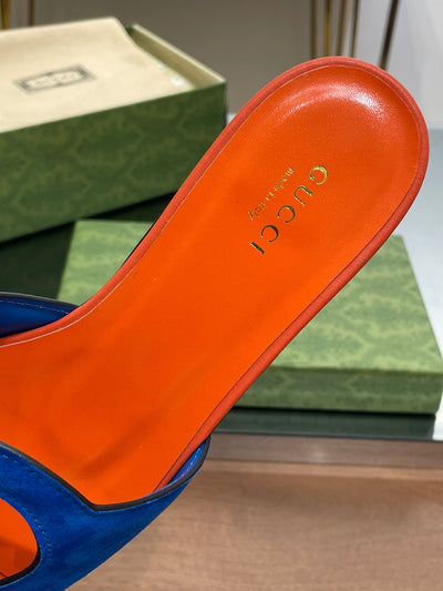 Gucci  Interlocking G Cut Out  Sandal