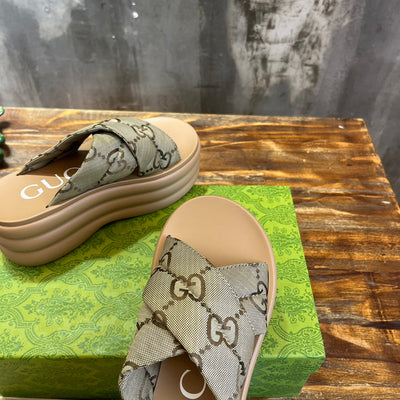 Gucci  GG Platform Slide Sandal