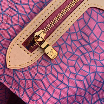 Louis Vuitton x YK Neverfull MM  Tote Bag