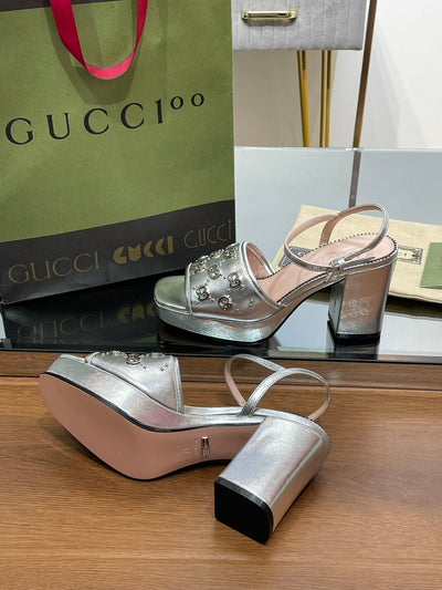 Gucci Interlocking G  Studs Sandal