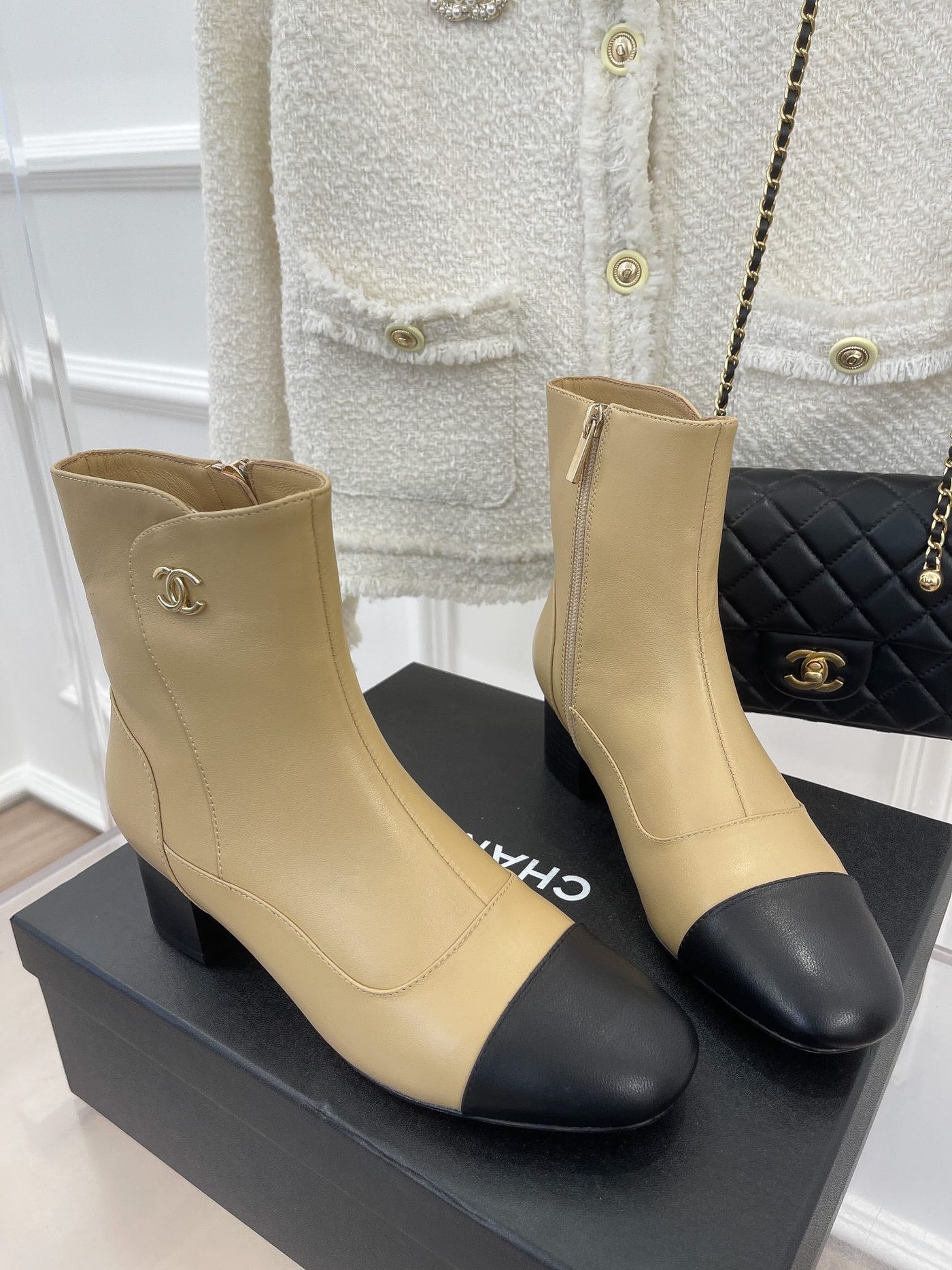 Chanel Ankle Boots