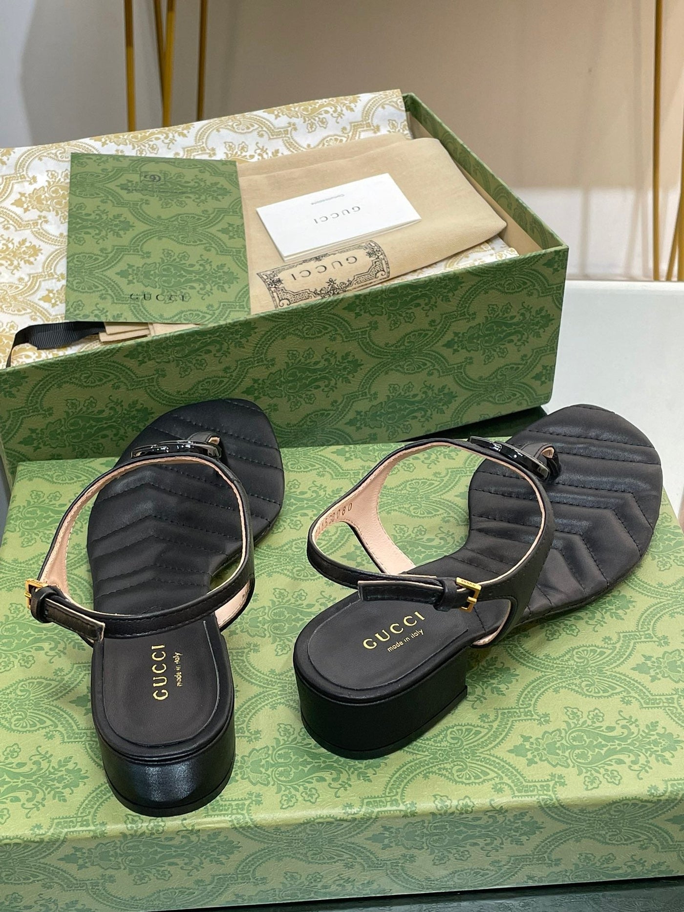 Gucci Double G  Sandals