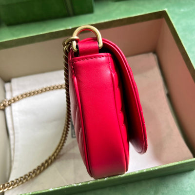 Gucci Marmont Matelasse Chain Mini Bag