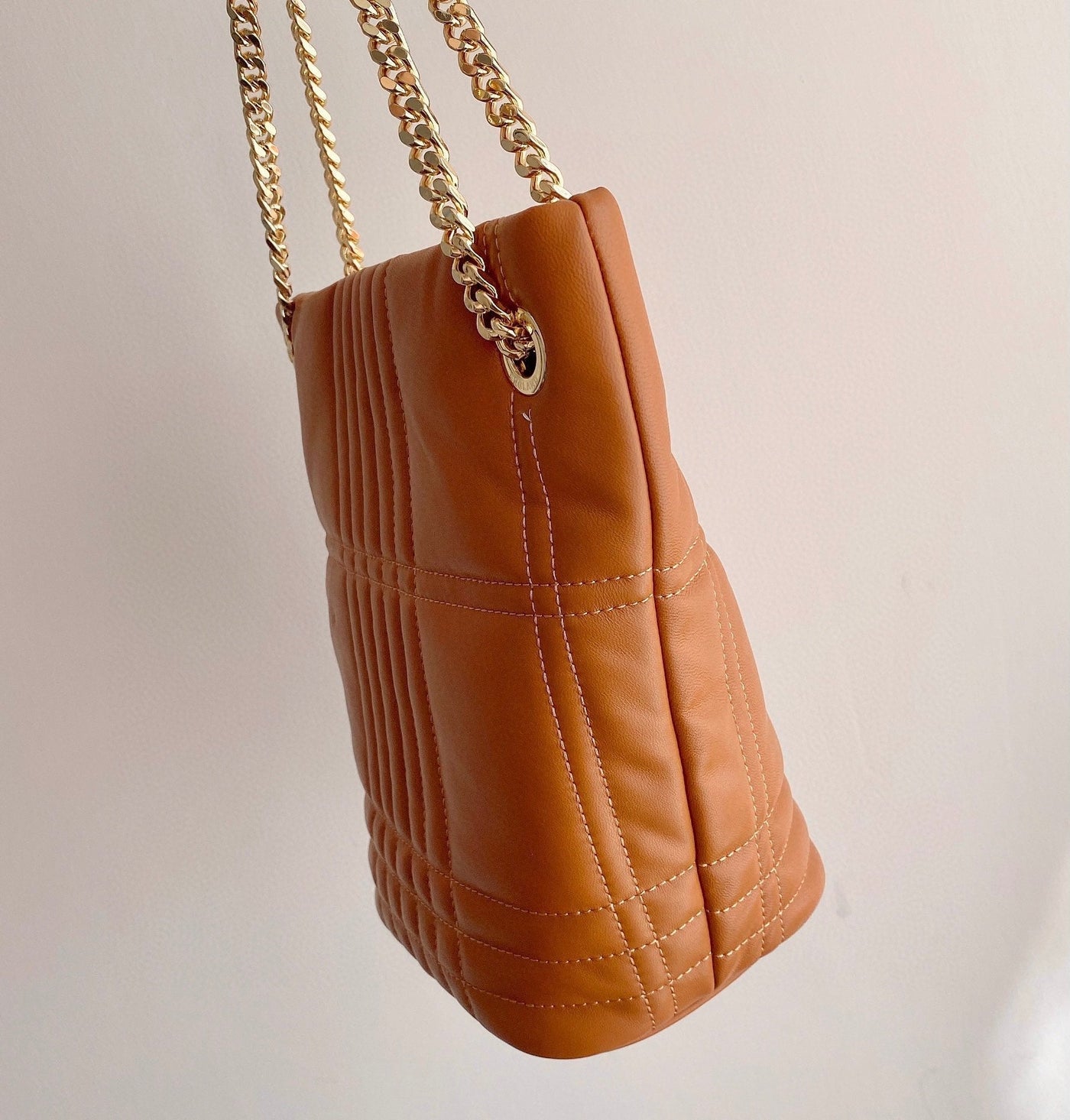 Burberry Small Quilted Lambskin Lola Bucket Bag