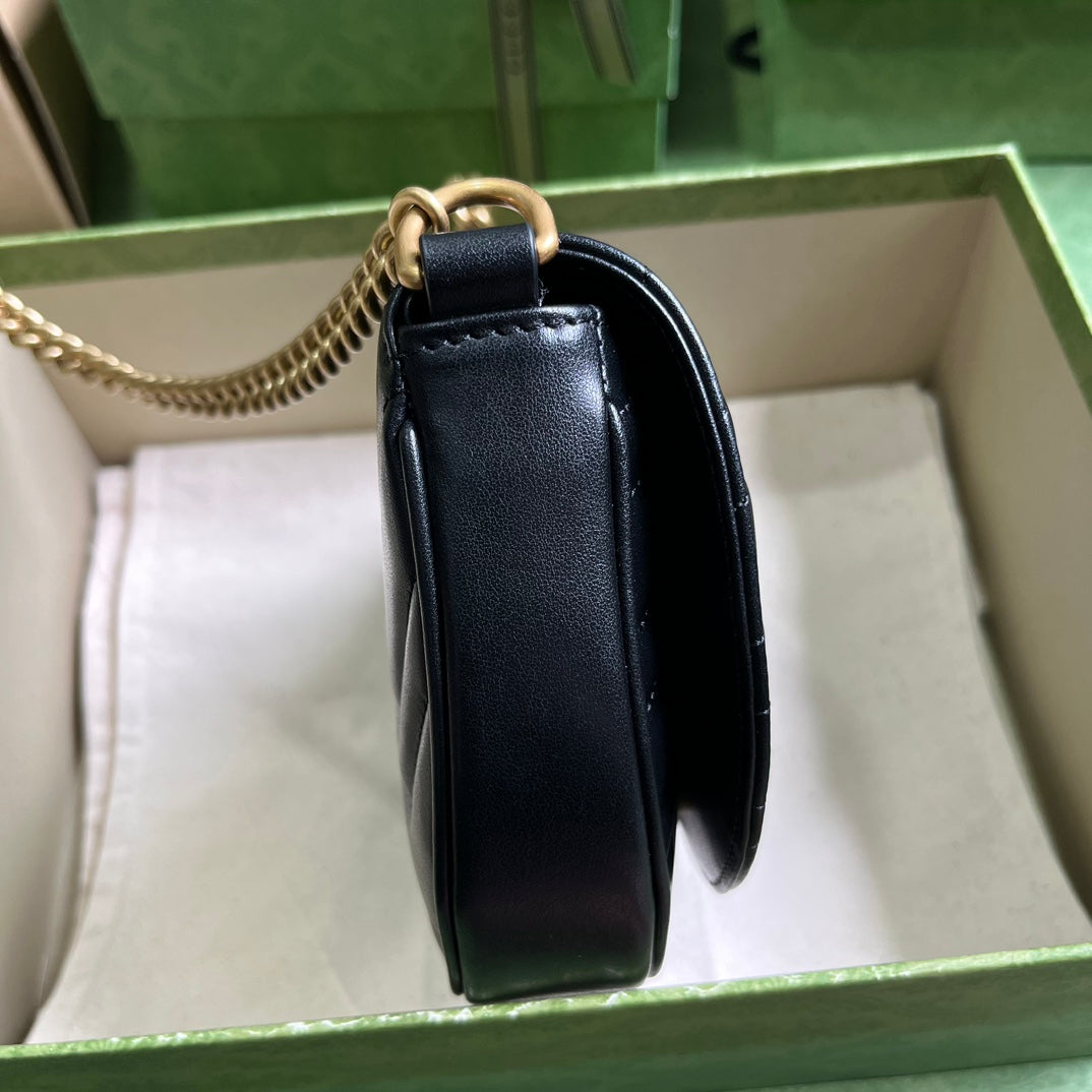 Gucci Marmont Matelasse Chain Mini Bag