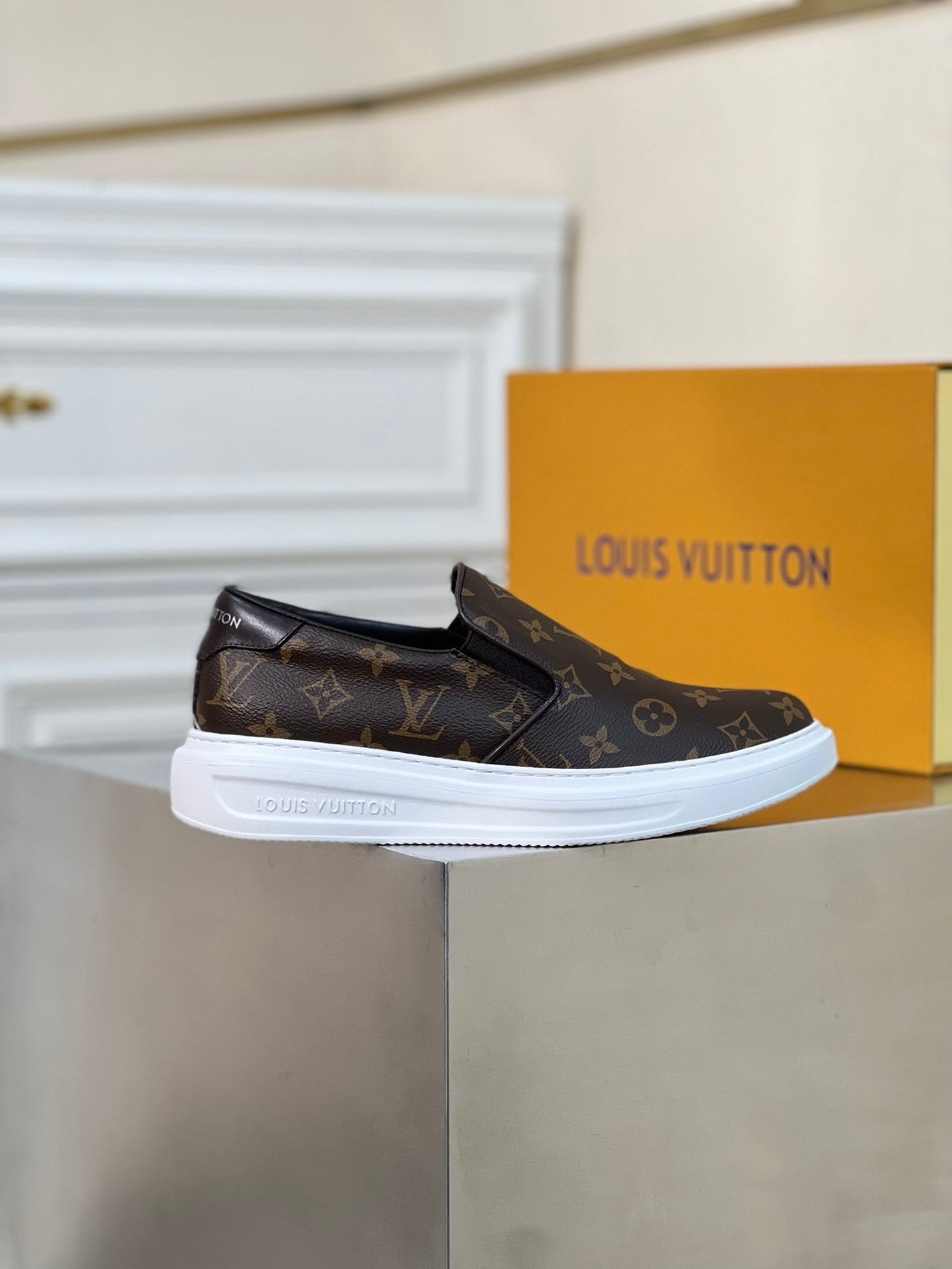 Louis Vuitton Beverly Hill Slip On Sneakers