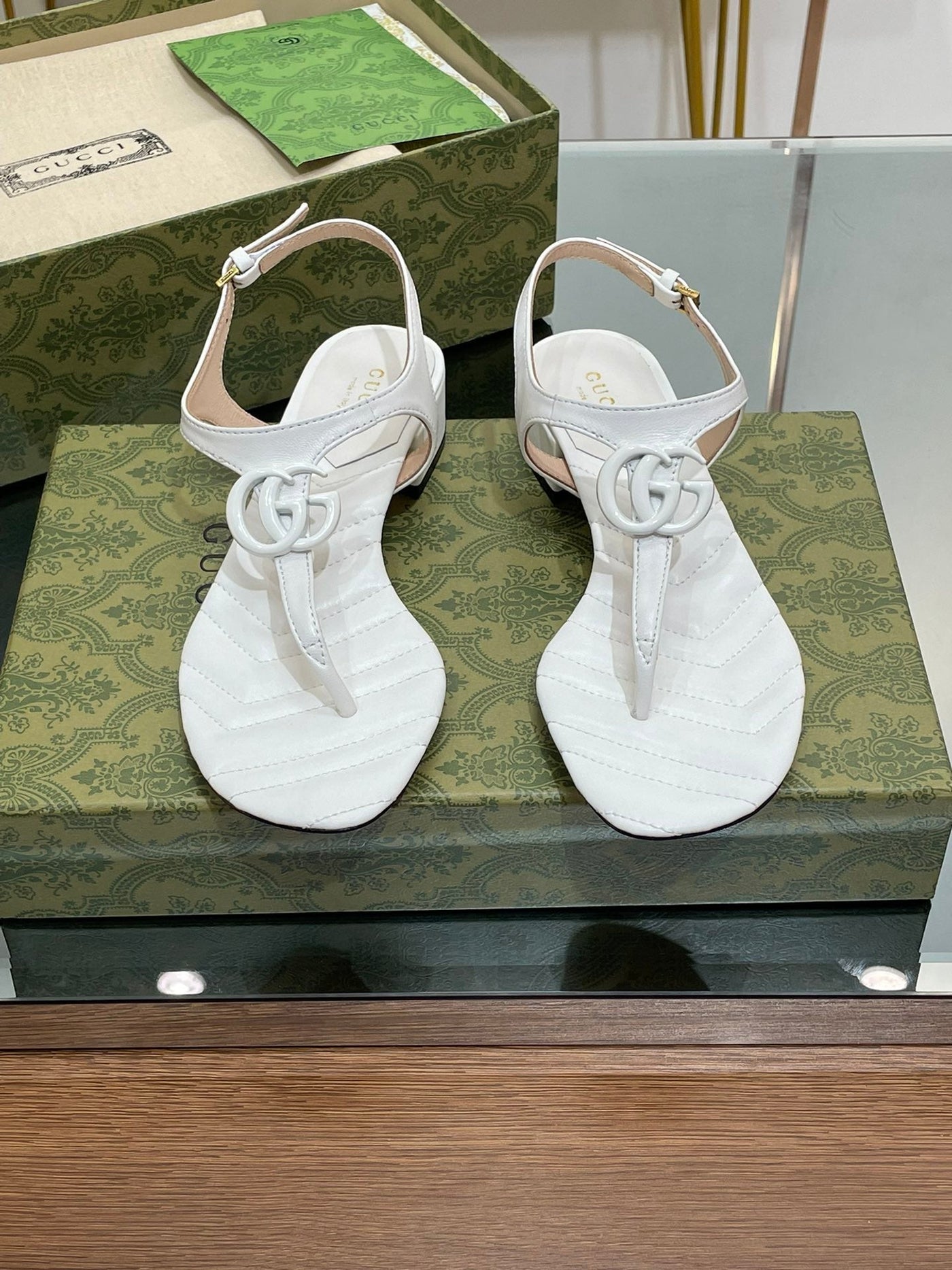 Gucci Double G  Sandals