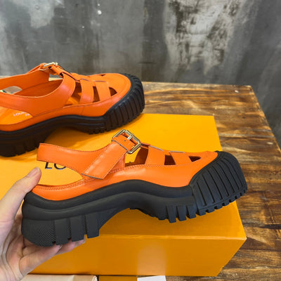 Louis Vuitton Ruby Flat Mary Jane Sandals