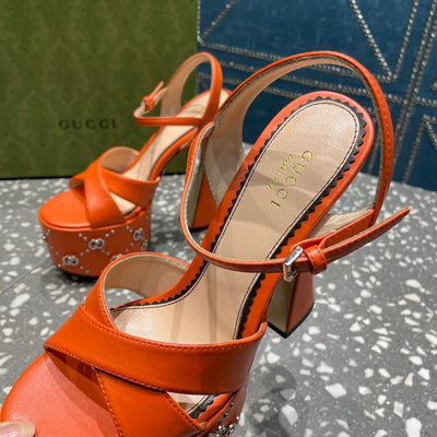 Gucci Interlocking G  Studs Sandal