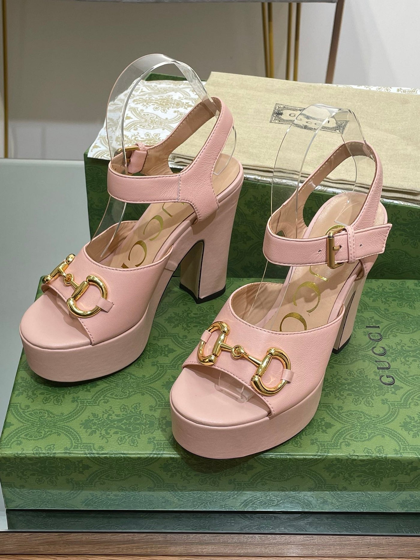 Gucci Platform Sandal With Horsebit