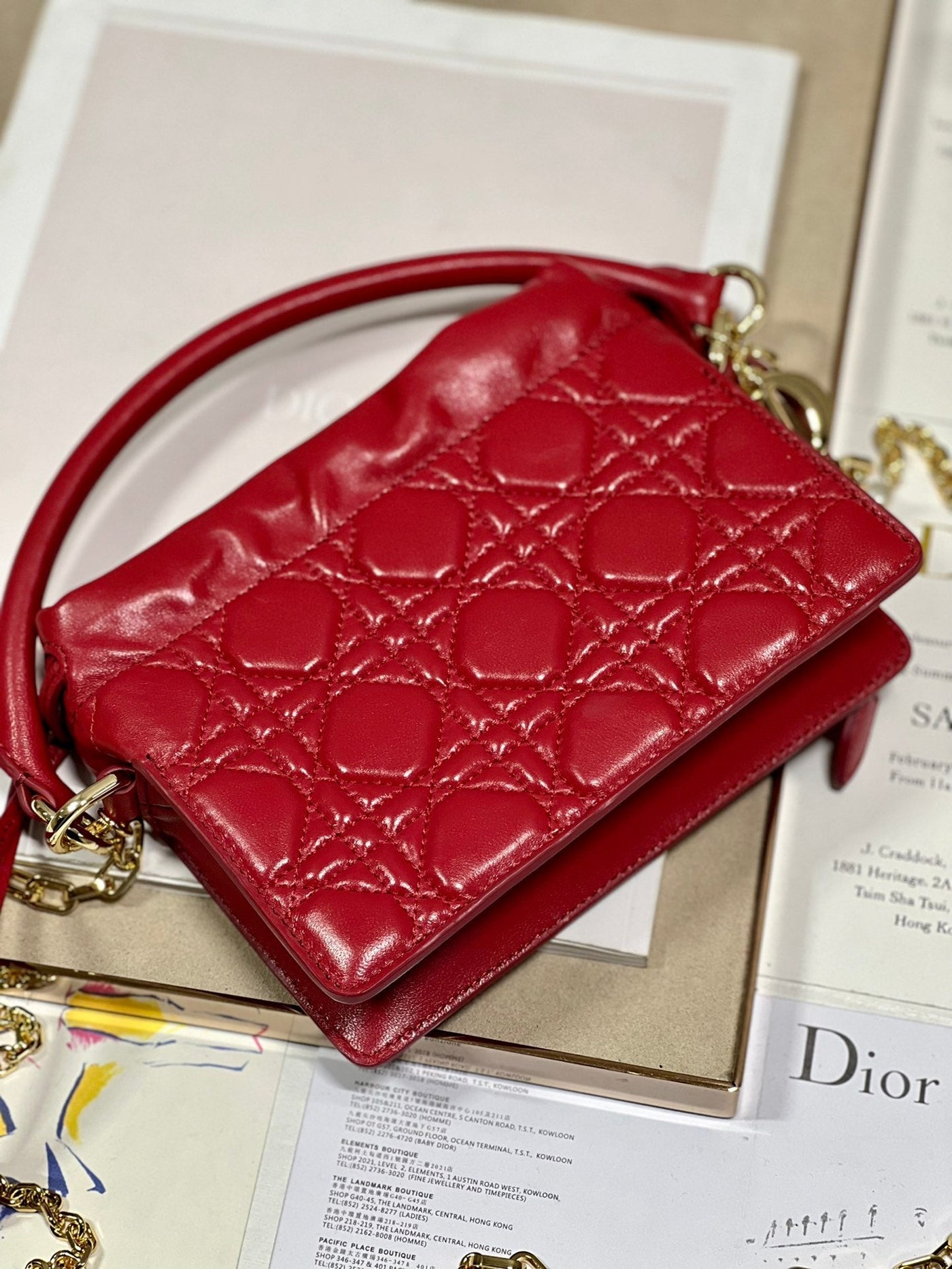 Christian Dior  Mini Lady Dior Milly Bag