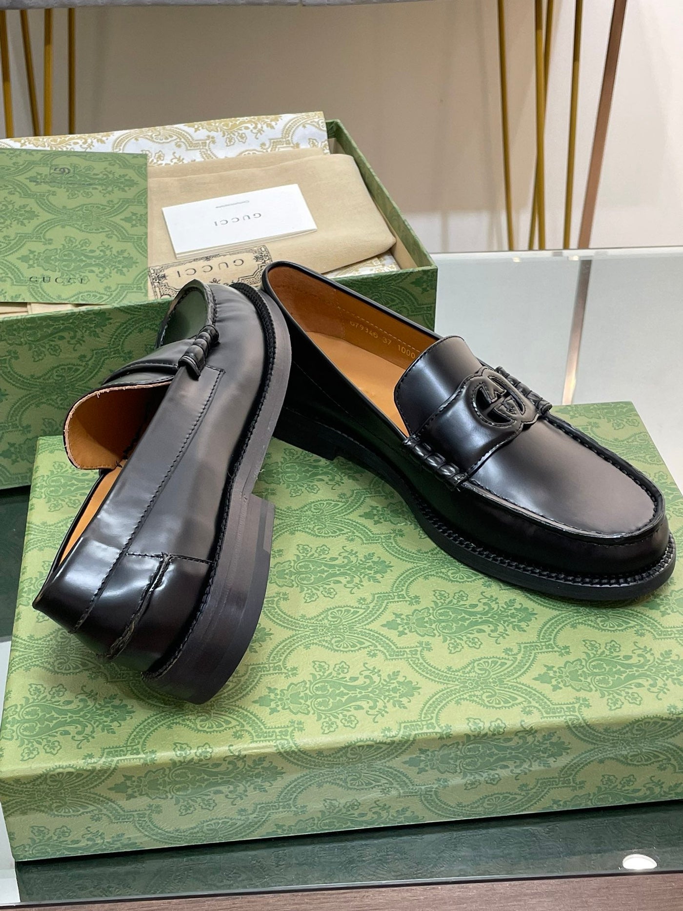 Gucci Women Interlocking G  Loafer