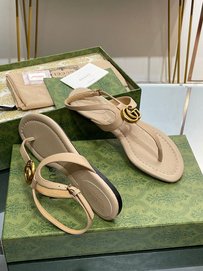 Gucci  Double G Thong Sandal