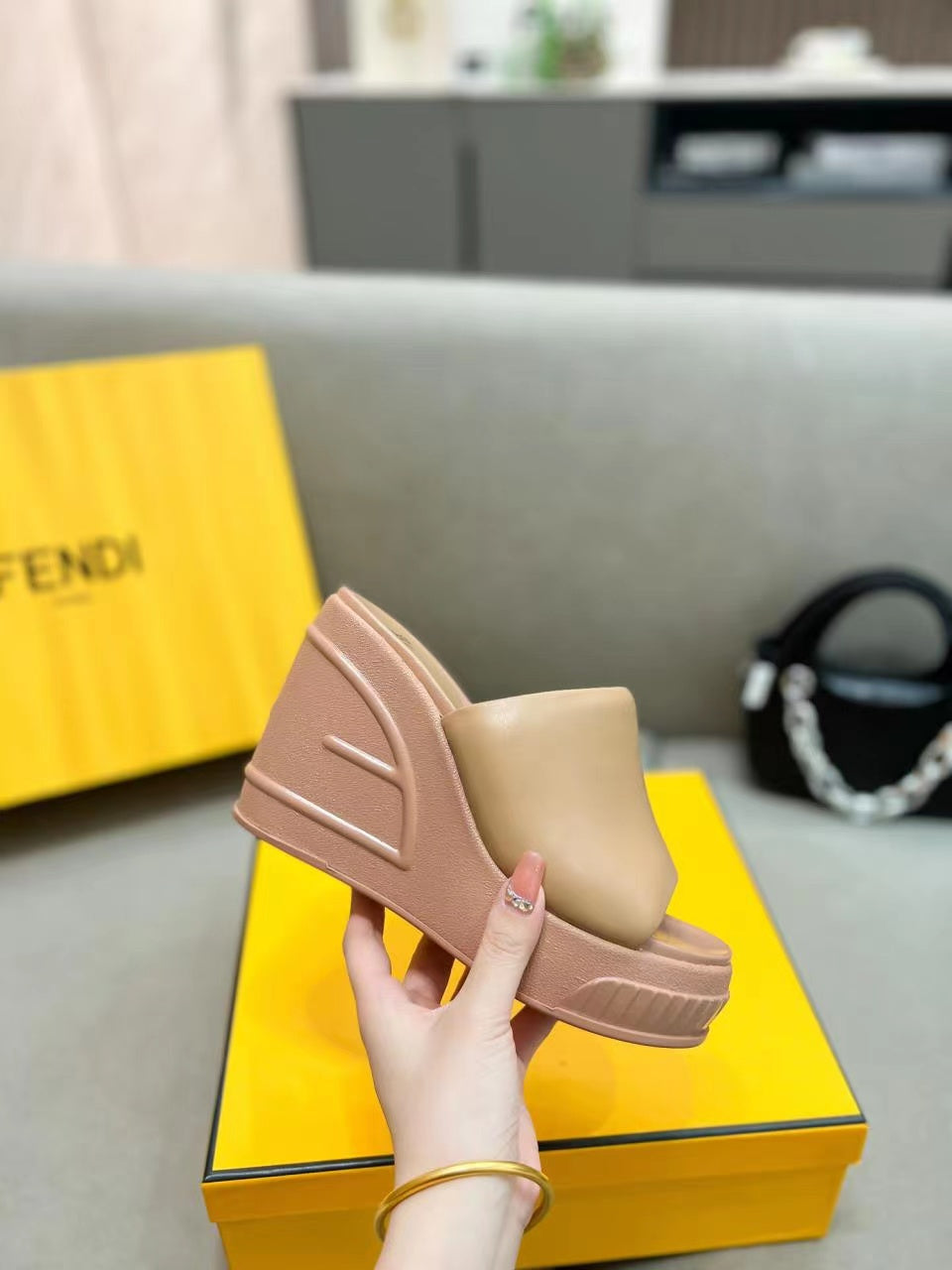 Fendi Fashion Show Slides