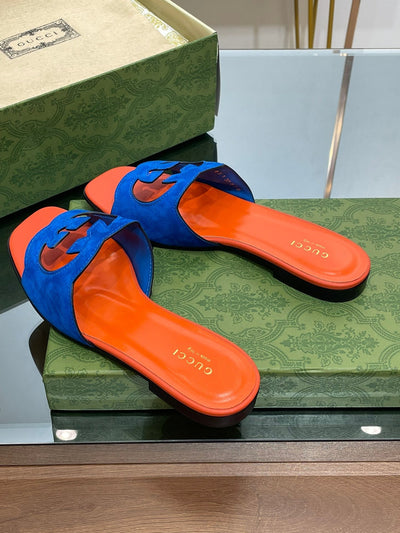 Gucci  Interlocking G Cut Out  Sandal