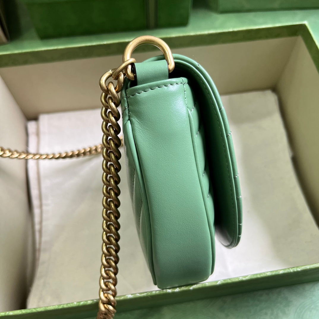 Gucci Marmont Matelasse Chain Mini Bag