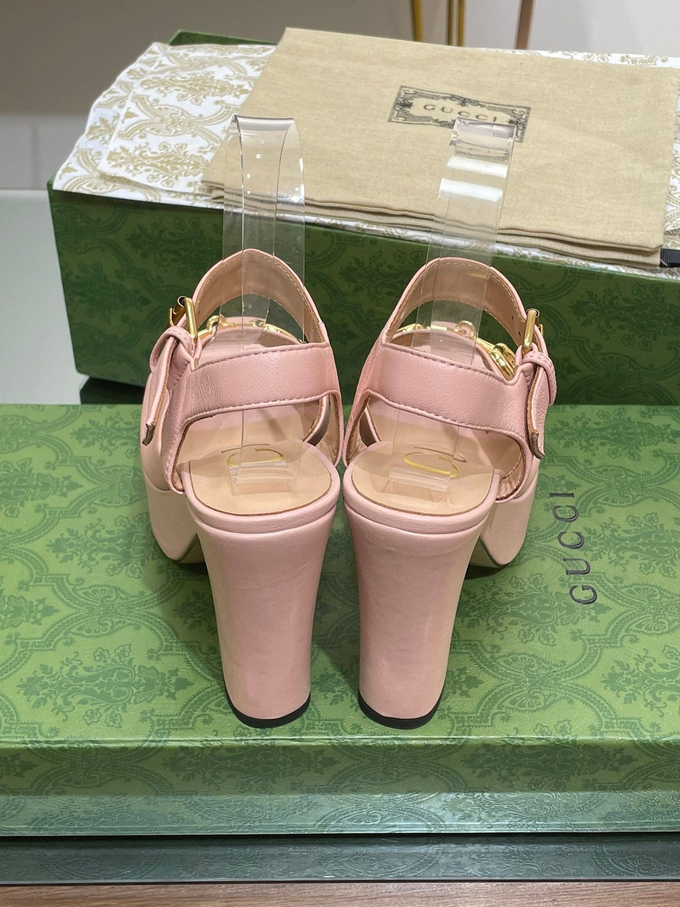 Gucci Platform Sandal With Horsebit